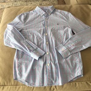 Vineyard Vines Slim Fit Whale Button Down Shirt
